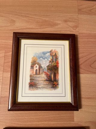 Lote 3 cuadros decorativos Los tres juntos por 5 €
