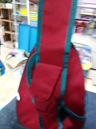 Mochila escolar infantil gato tipo bandolera