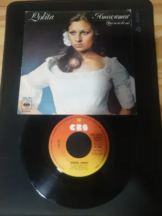 Vinilo 45rpm Lolita - Amor, Amor