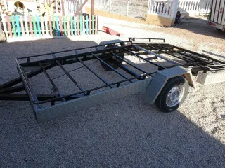 Remolque batea Plataforma 750 kg