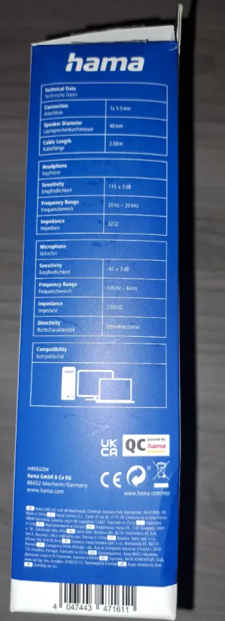 Auriculares PC con micrófono