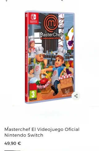 Masterchef El Videojuego Oficial Nintendo Switch