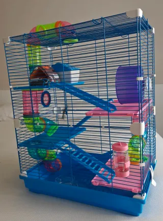 Jaula Hámster Nueva PawHut Accesorios