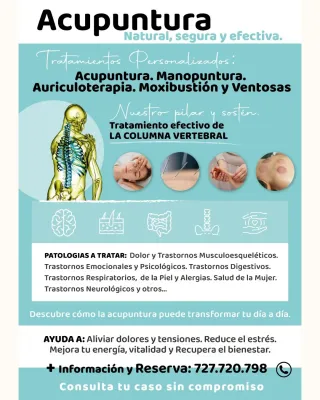 Acupuntura terapéutica y relajación profunda ✨