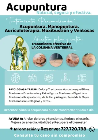 Acupuntura terapéutica y relajación profunda ✨