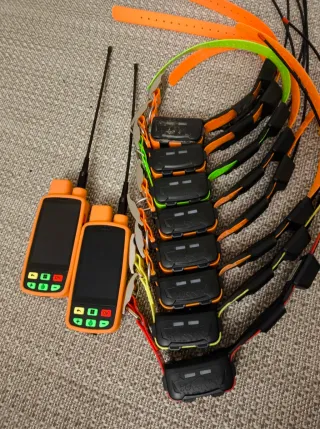 Localizador E-Seek GPS 1 mando y 4 collares