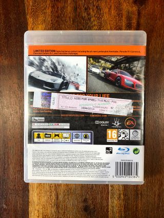 Need for Speed the run ps3 limited edition