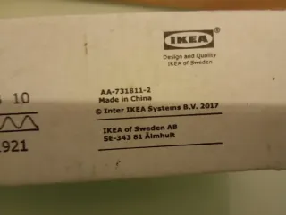 Perchero ENUDDEN blanco Ikea