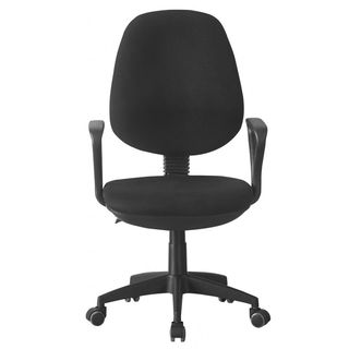 Silla de oficina NEVOY negra. Regulable en altura