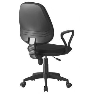 Silla de oficina NEVOY negra. Regulable en altura