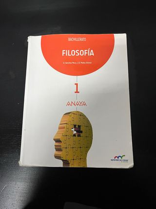 Libro de FILOSOFIA 1º Bachillerato