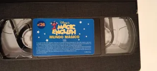 Colección Magic English Disney (26 VHS)