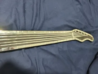 Guitarra Decorativa Mosaico Rolling Stones