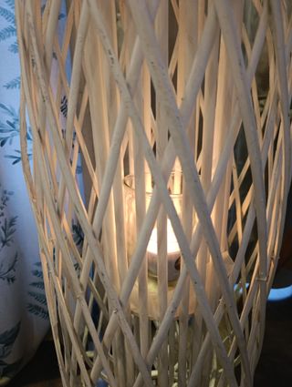 95cm farol pie terraza vela