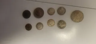 Lote de monedas variadas