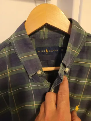 Camisa Polo Ralph Lauren cuadros hombre