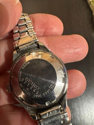 Lote 3 relojes Seiko vintage