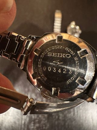 Lote 3 relojes Seiko vintage