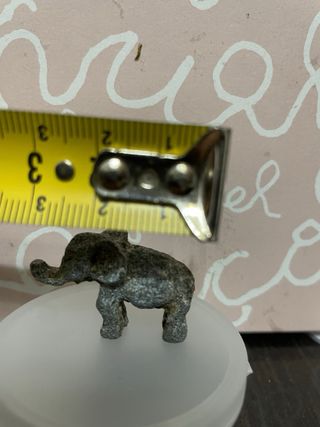 Elefante antiguo bronce o cobre