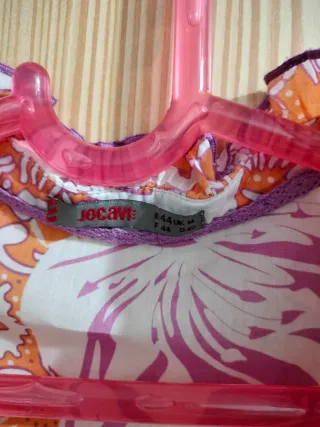 Blusa floral manga 3/4 talla 44