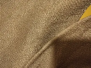 Top fiesta lamé oro/ talla única