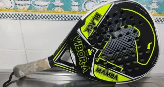 Raqueta Padel Vibora Mamba Black Carbon
