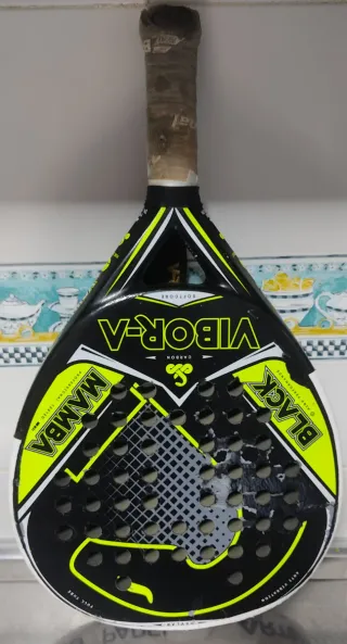 Raqueta Padel Vibora Mamba Black Carbon