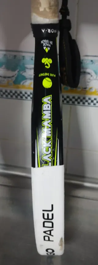 Raqueta Padel Vibora Mamba Black Carbon