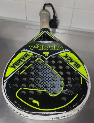 Raqueta Padel Vibora Mamba Black Carbon