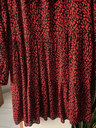 Vestido Zara Estampado Animal