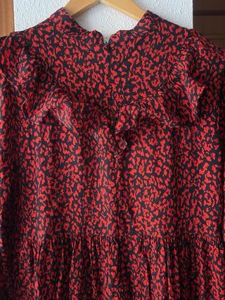 Vestido Zara Estampado Animal