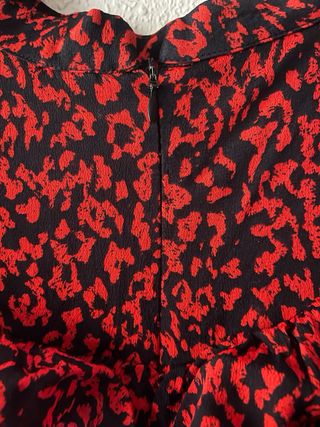 Vestido Zara Estampado Animal