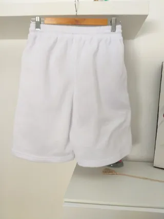 Pantalón corto blanco talla M