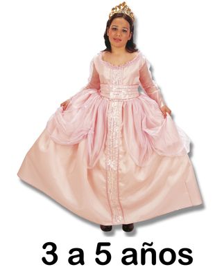 Disfraz Princesa Rosita T-2 (3-5 años)