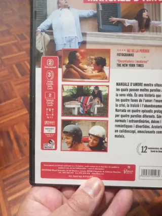 DVD Manuale d'amore Comedia Italiana