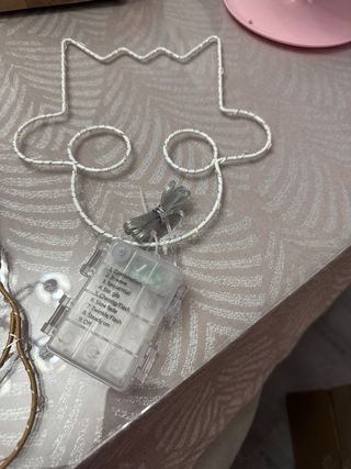 Lámparas Decorativas Metal y Plástico