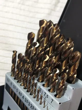 Juego 25 brocas Ruko DIN 338