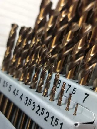 Juego 25 brocas Ruko DIN 338