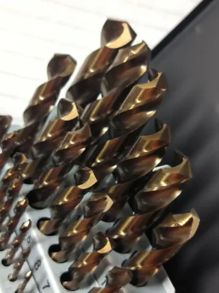 Juego 25 brocas Ruko DIN 338