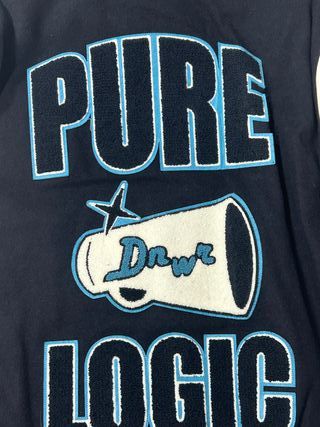 Bomber Zara Est. 1975 Azul y Blanco