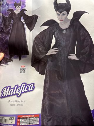 Disfraz Maléfica Talla M