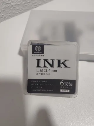 Set di penne stilografiche e inchiostro