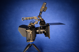 BMPCC 4K + Lumix 12-35mm f/2.8 + Rig