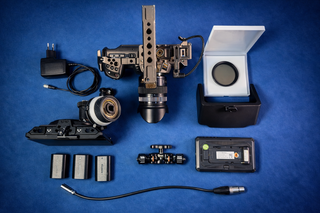 BMPCC 4K + Lumix 12-35mm f/2.8 + Rig