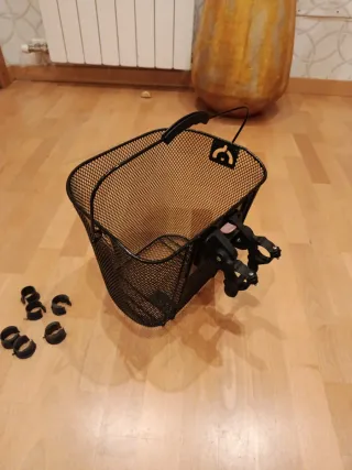 Cesta para manillar de bicicleta