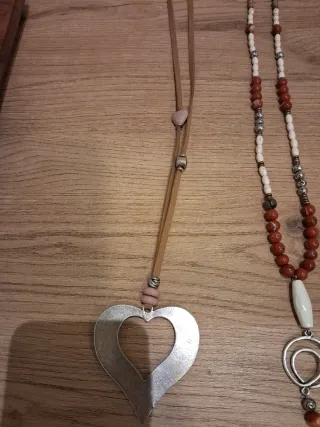 Lote de 4 collares bohemios