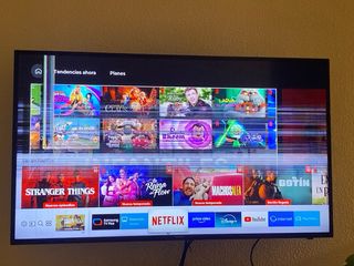 Samsung 49' TV  PANTALLA ROTA