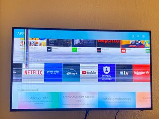 Samsung 49' TV  PANTALLA ROTA