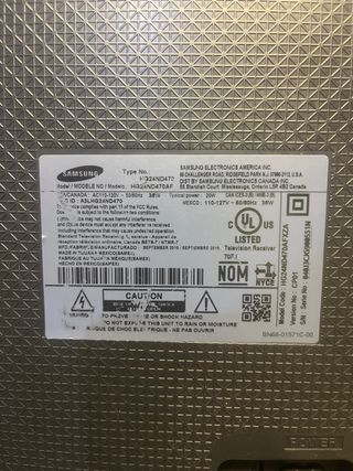 Televisor Samsung Negro