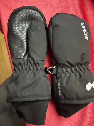 Manoplas Nieve Niños Wed'ze Negras